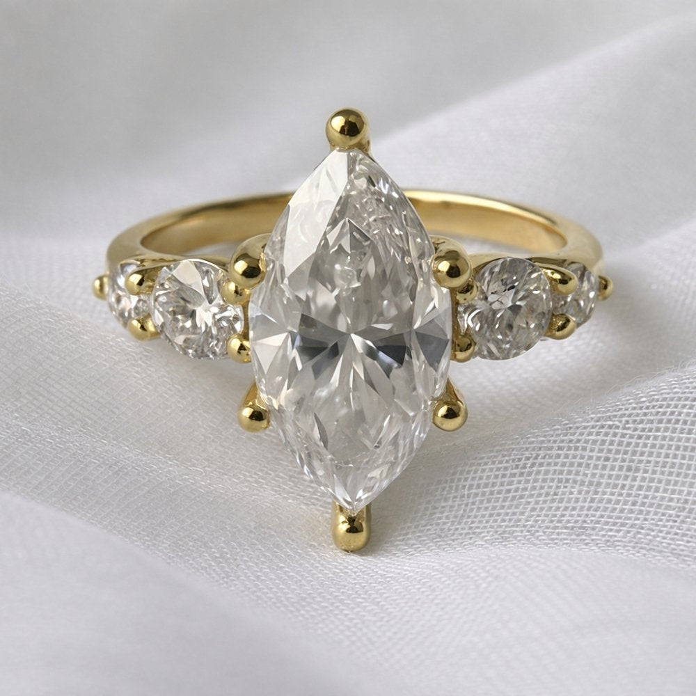 Signature Megan 3ct Marquise Cut Ring image 2