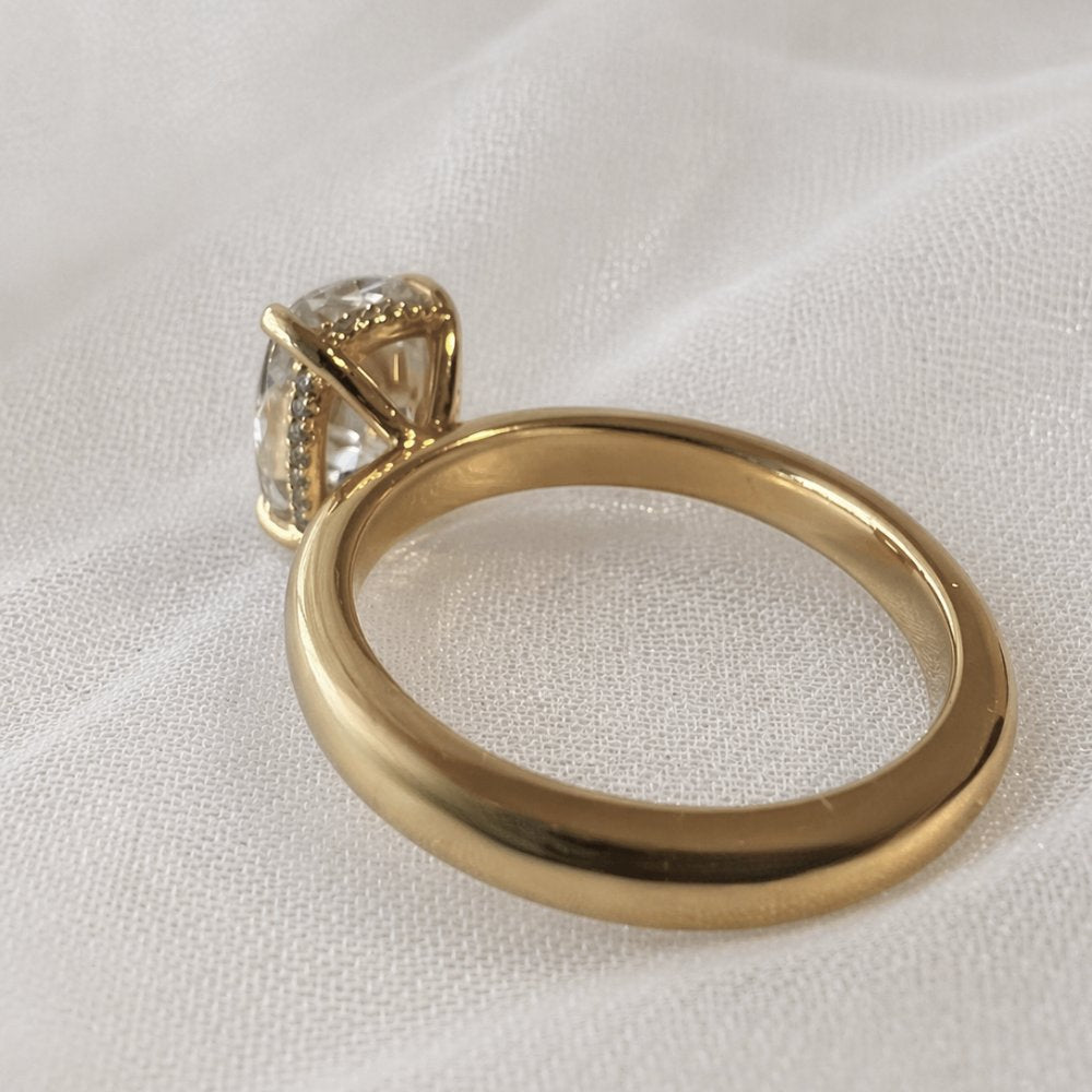 Signature Connie 3.5ct Elongated Cushion Cut Engagement Ring image 7
