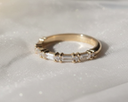Signature Natalie East West Baguette and Round Cut Band image 1