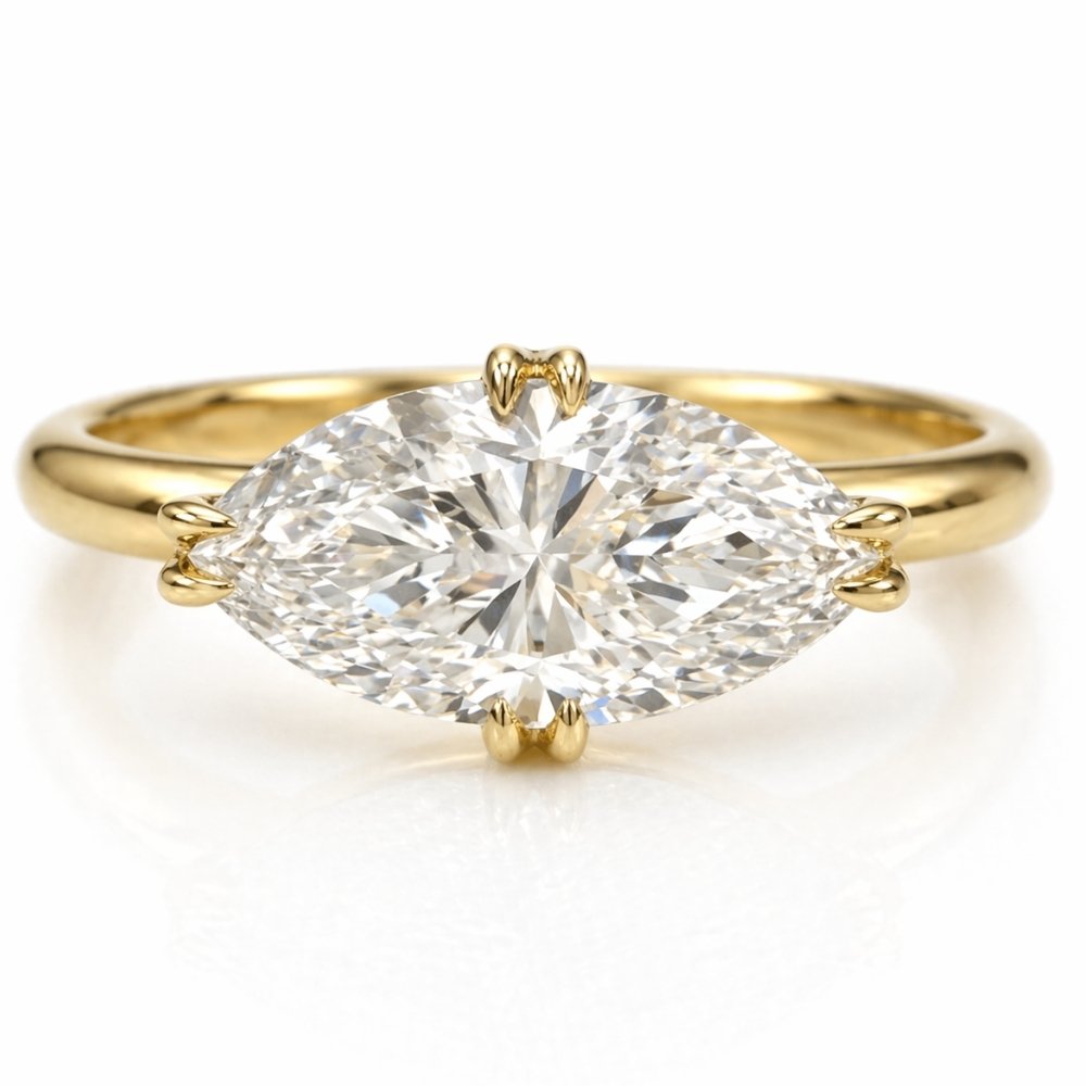 Signature Macey 2ct East West Marquise Ring image 0