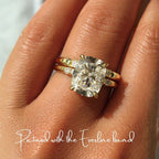 Signature Sienna 3ct Elongated Cushion Cut Ring image 6