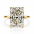 Raina 5ct Radiant Cut Tulip Setting Engagement Ring - M&F Series image 0