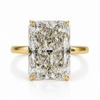 Raina 5ct Radiant Cut Tulip Setting Engagement Ring - M&F Series image 0