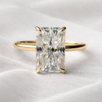 Signature Rory Radiant Cut 4ct Solitaire Ring image 4