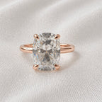 Signature Connie 3.5ct Elongated Cushion Cut Engagement Ring image 9