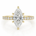 Signature Selena 3.5ct Marquise Cut with Pave Ring image 0