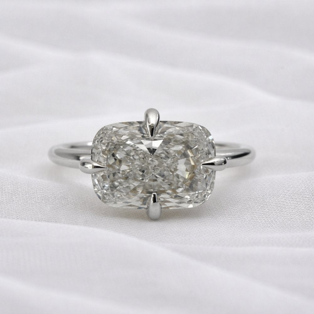 Signature Kristy 2ct East West Elongated Cushion Cut Ring image 7