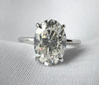 Signature Ophelia Fleur Oval Cut 2-2.5ct Solitaire Ring image 12