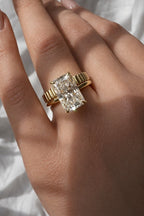 Signature Rory Radiant Cut 4ct Solitaire Ring image 2