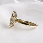 Maeve 3ct Marquise Cut Cathedral Tulip Basket Ring - M&F Series image 5
