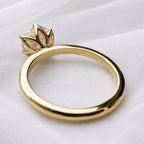 Renee 2ct Round Tulip Setting Ring - M & F Series image 6