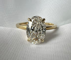 Signature Ophelia Fleur Oval Cut 2-2.5ct Solitaire Ring image 7