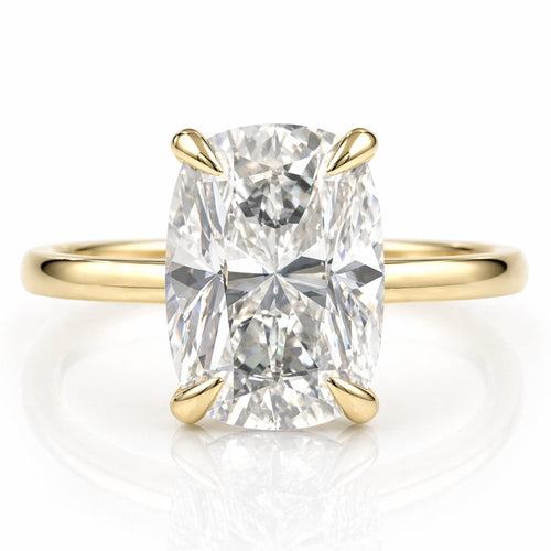 Signature Caroline 2ct Elongated Cushion Cut Solitaire Ring image 0