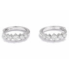 Polly 0.22CTW Lab Grown Diamond Huggie Earrings image 5