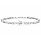 Briana 1.5CTW Lab Diamond Bezel Tennis Bracelet image 5