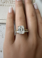 Signature Natalie East West Baguette and Round Cut Band image 10