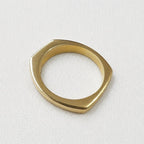 Brendan Small Oval Face Signet Unisex Ring - M & F Series image 5