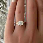 Signature Kristy 2ct East West Elongated Cushion Cut Ring image 1