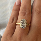Signature Connie 3.5ct Elongated Cushion Cut Engagement Ring image 1