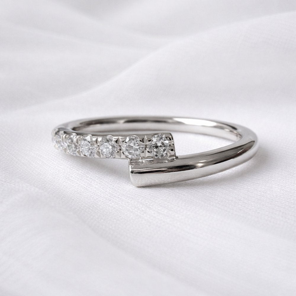 Signature Twyla 0.33CTW Wrap Lab Grown Diamond Band image 5