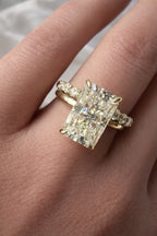 Signature Rory Radiant Cut 4ct Solitaire Ring image 1