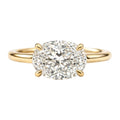 Clara 2ct Oval East West Ring