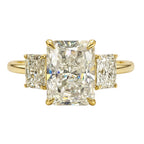 Emilia 6.6CTW Radiant Trilogy Ring
