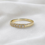 Signature V Prong 0.6ctw Pave Band image 3