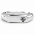 Brendan Small Oval Face Signet Unisex Ring - M & F Series image 6