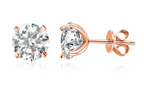 Sashi Moissanite Martini Set Stud Earrings image 8