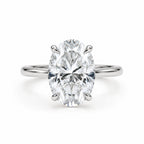 Ophelia Fleur 2-2.5ct Oval Solitaire Ring