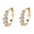Polly 0.22CTW Lab Diamond Huggie Earrings